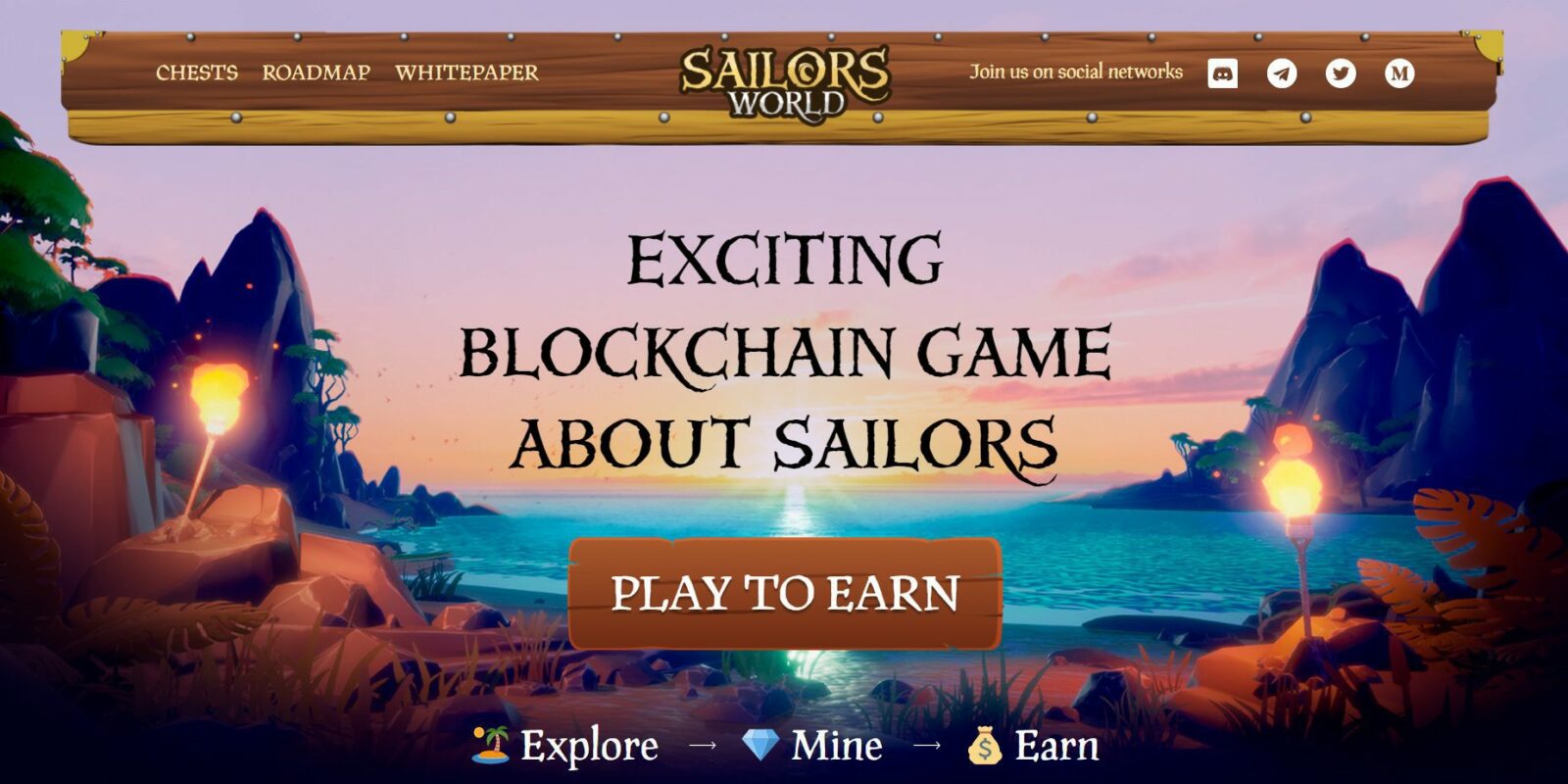 Сайт игры Sailors World