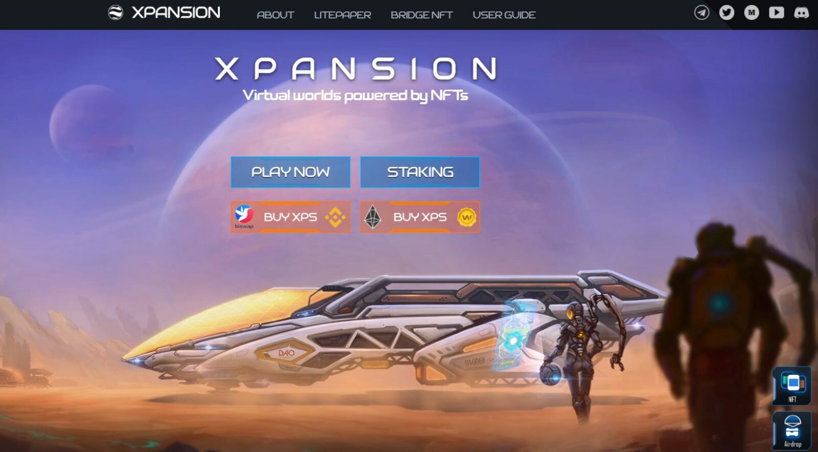 Сайт игры Xpansion