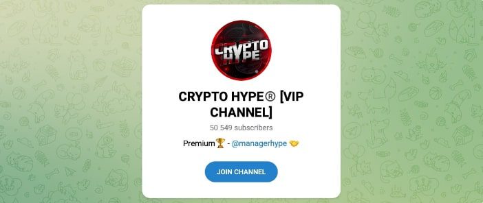 Телеграмм канал Crypto Hype