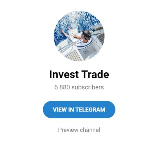 Телеграмм канал Invest Trade