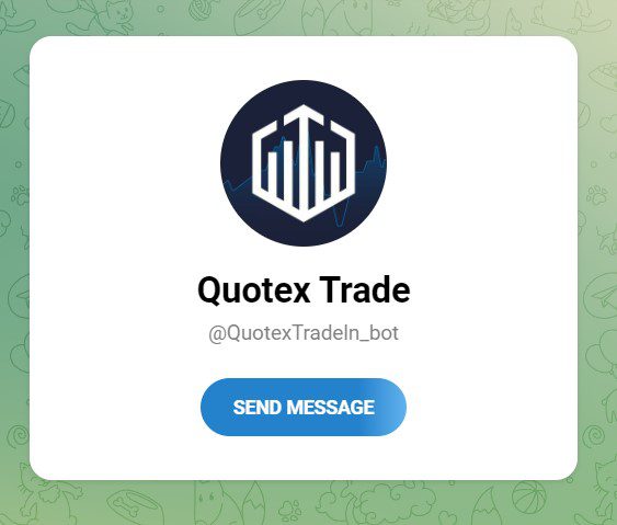 Телеграм-канал проекта Quotex Trade