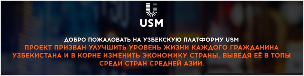 Приглашение на платформу USM Invest