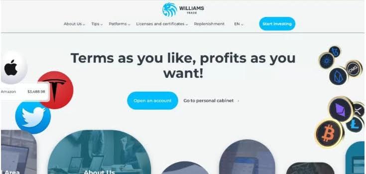 Проект Williams Trade