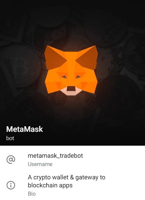 Metamask Tradebot телеграмм