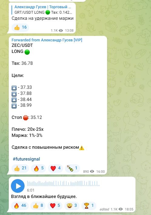Александр Гусев телеграмм