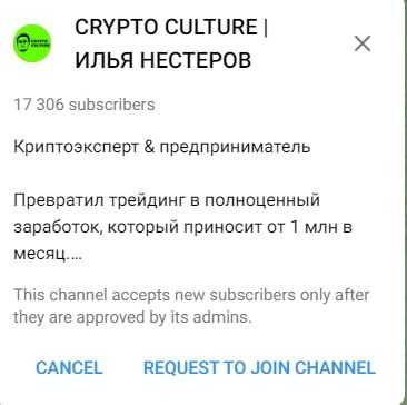 Crypto Culture Илья Нестеров