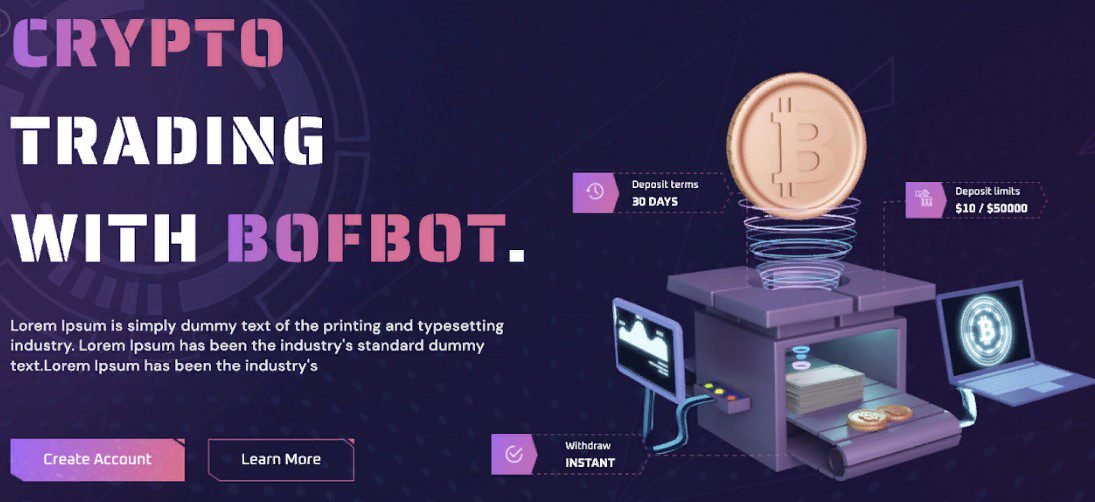 Сайт проекта Bofbot.com