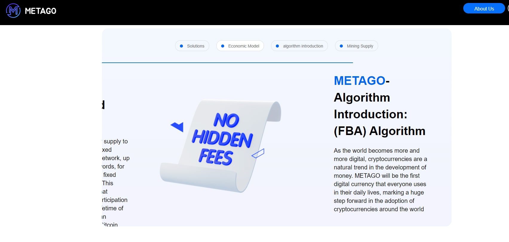 Сайт Метаго