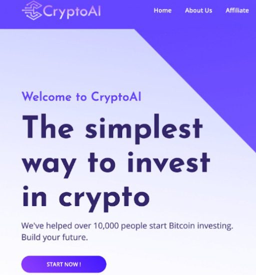 Сайт проекта Cryptoai Gpt