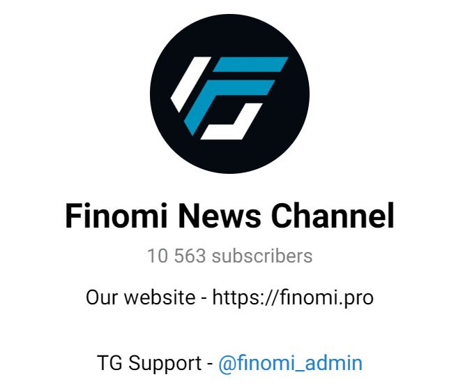 ТГ канал проекта Finomi.pro