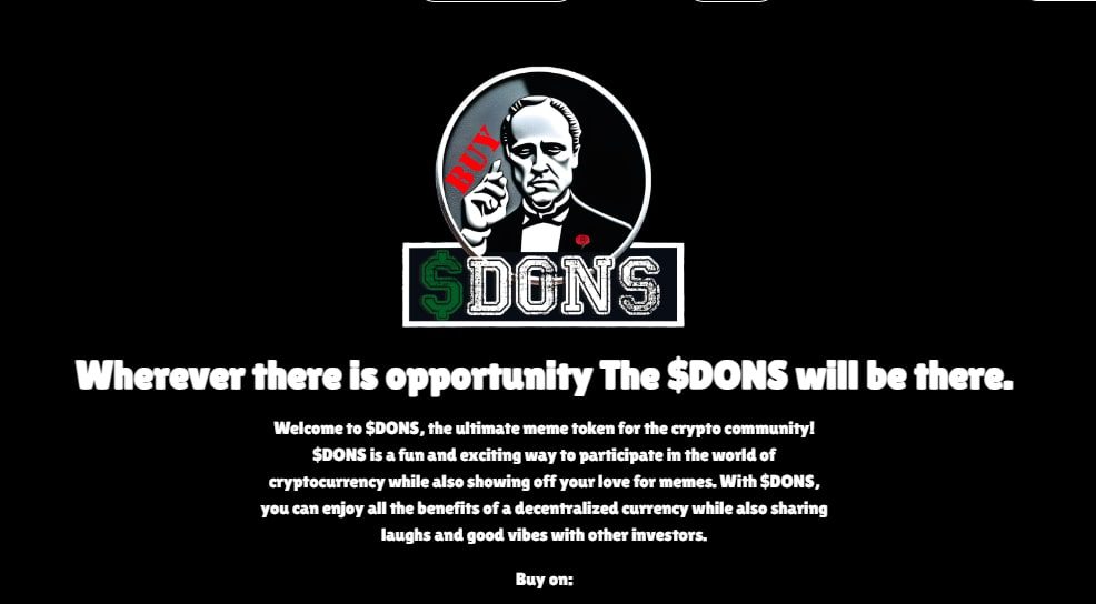 Dons Coin инфо