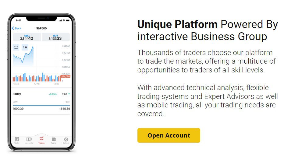 Interactive Business Group приложение