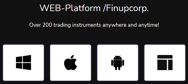 Платформа Finupcorp