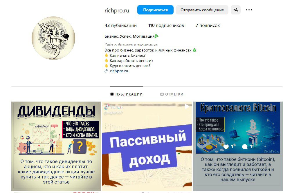 Richpro.ru в Instagram