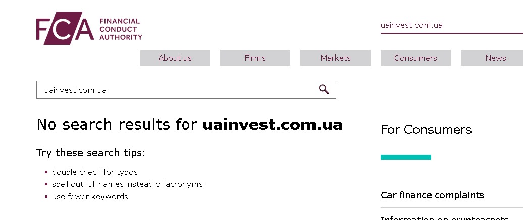 UAinvest com Отзывы